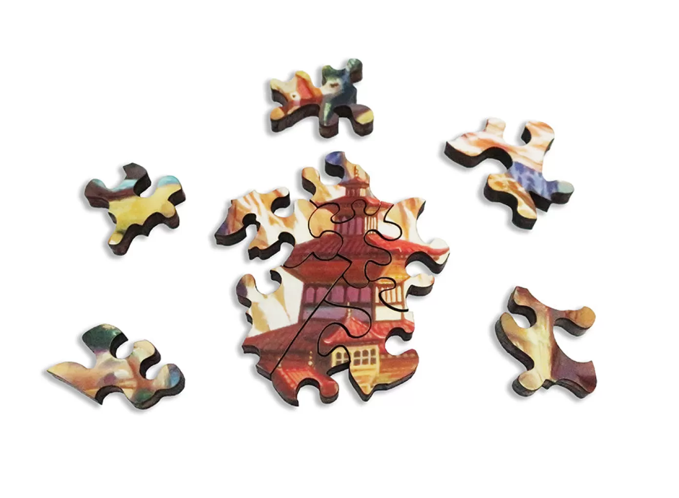 - Barnard Dragon Mountain Wooden Jigsaw Puzzle<Artifact Puzzles Discount