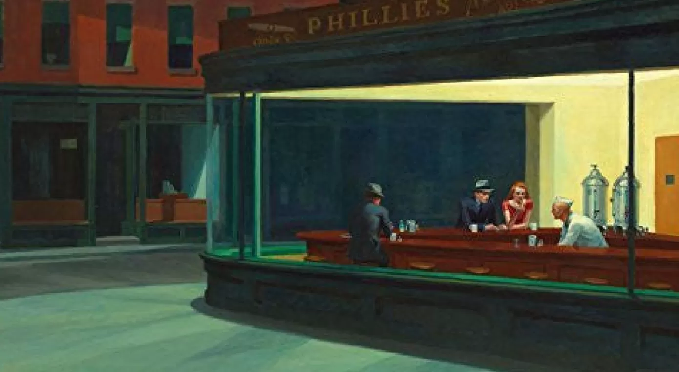 - Edward Hopper Nighthawks Wooden Jigsaw Puzzle<Artifact Puzzles Online