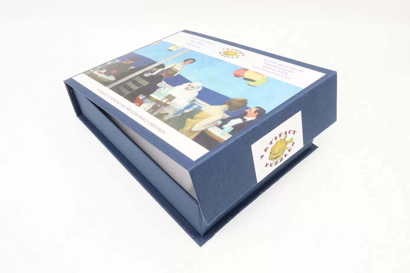 - Edward Hopper Soir Bleu Wooden Jigsaw Puzzle<Artifact Puzzles Flash Sale