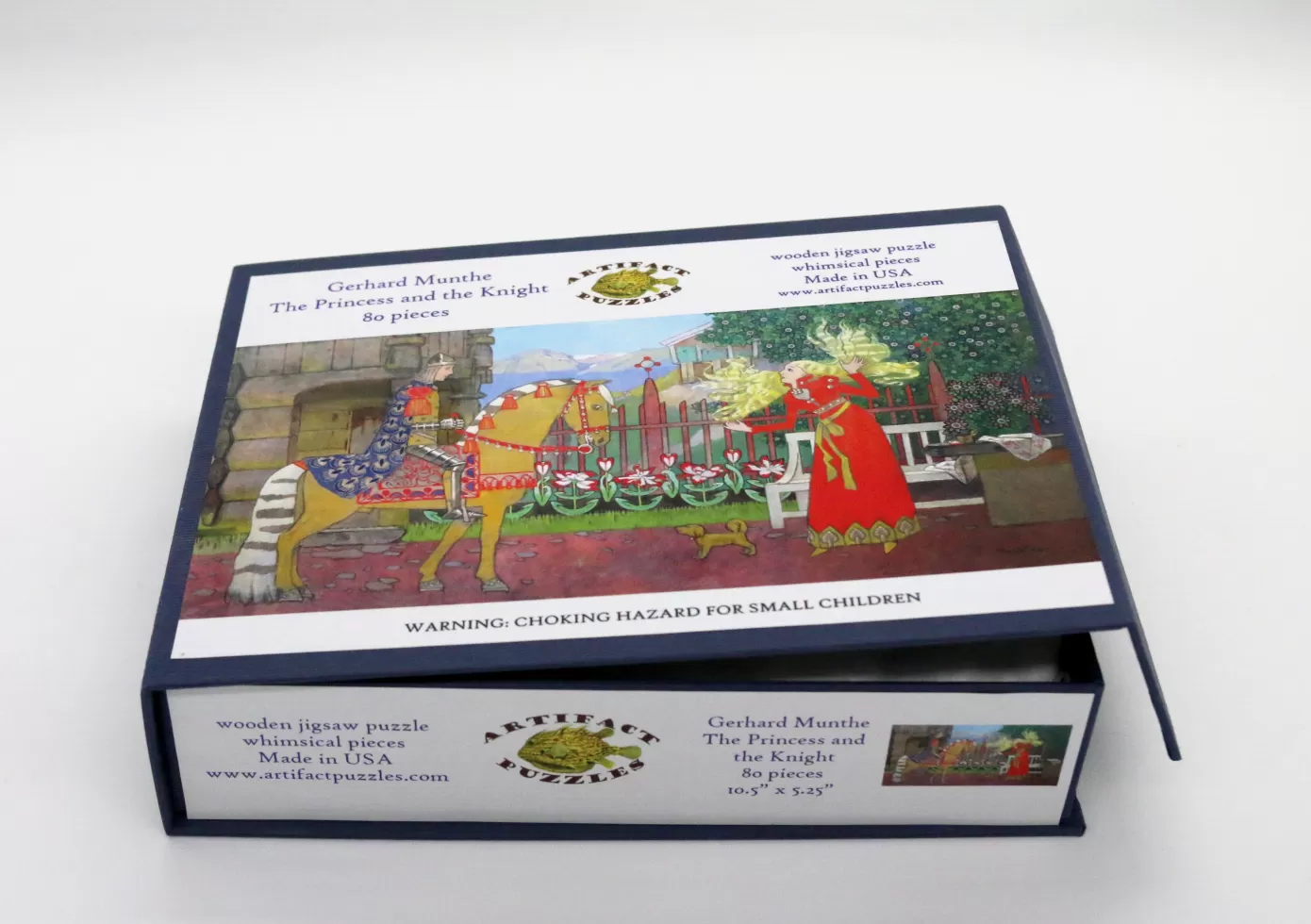 - Gerhard Munthe The Princess And The Knight Wooden Jigsaw Puzzle<Artifact Puzzles Best