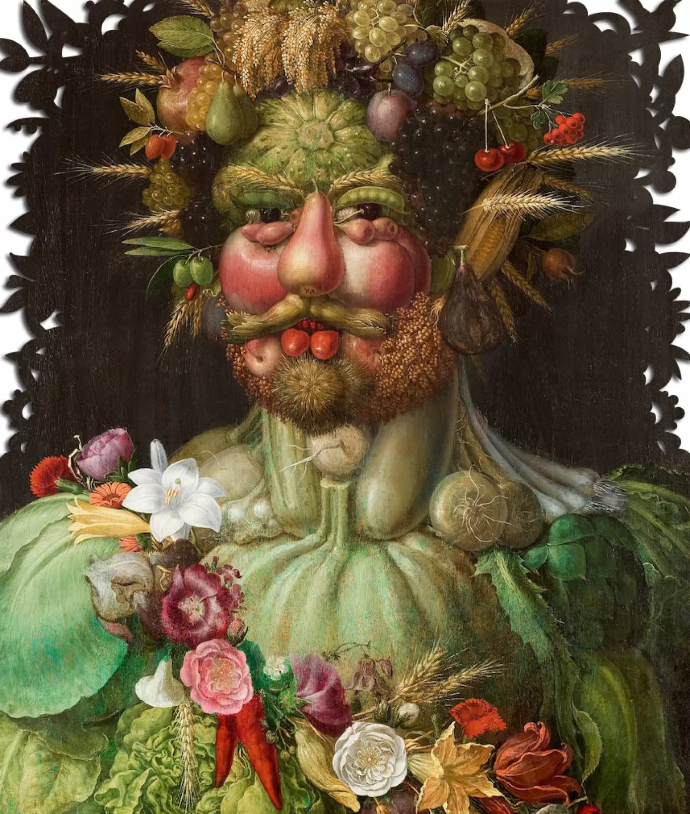 - Guiseppe Arcimboldo Vertumnus Wooden Jigsaw Puzzle<Artifact Puzzles Clearance