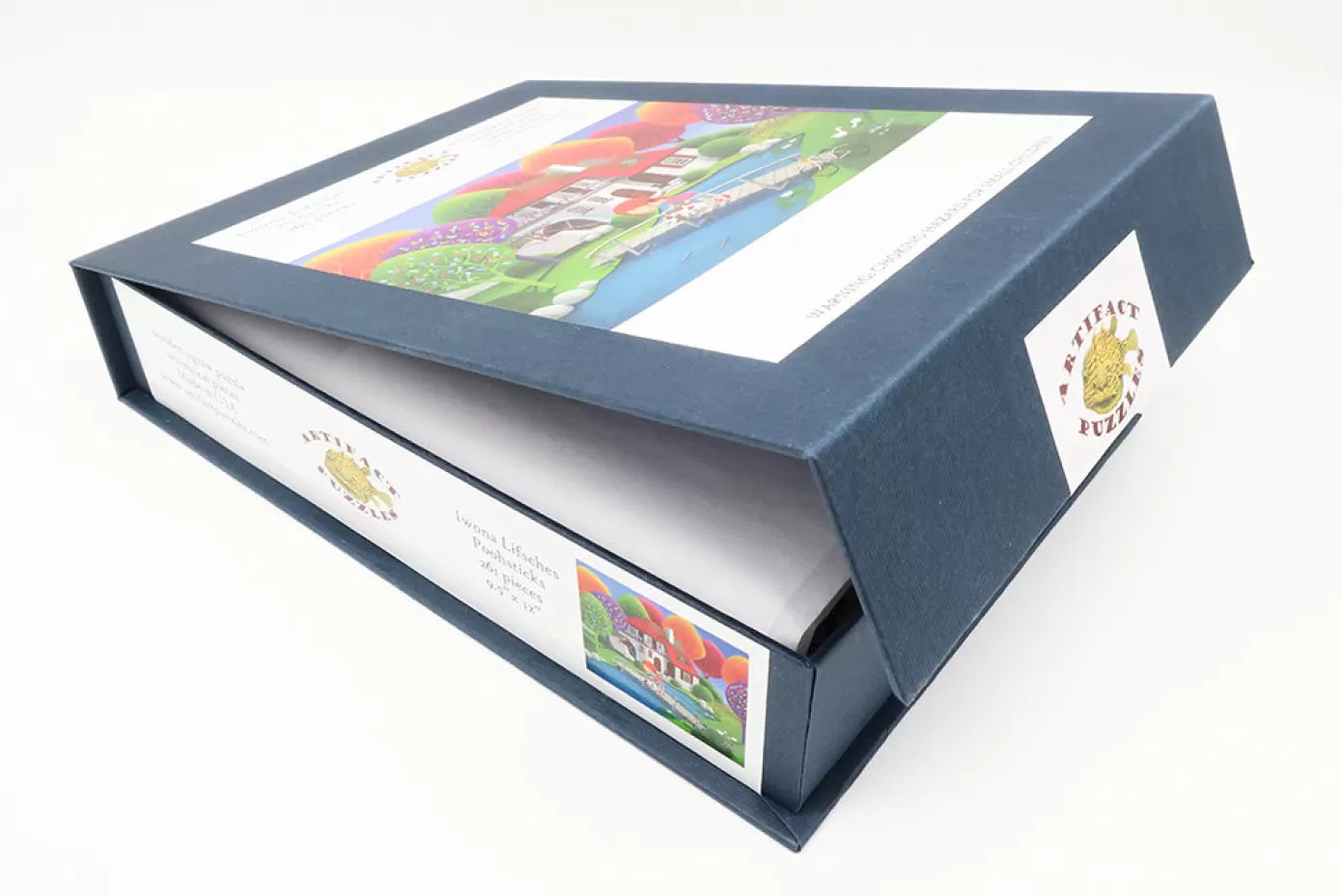 - Iwona Lifsches Poohsticks Wooden Jigsaw Puzzle<Artifact Puzzles Hot