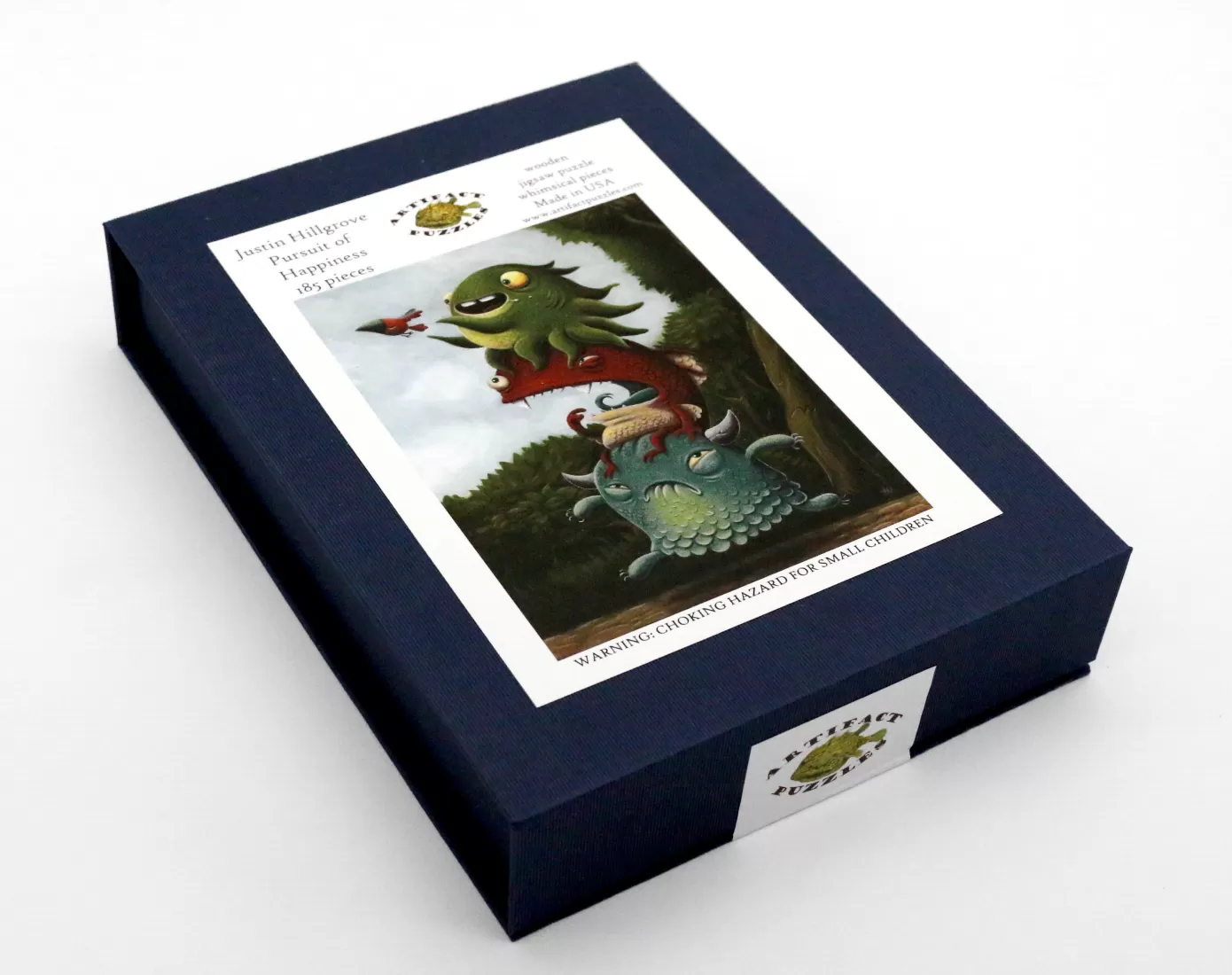 - Justin Hillgrove Pursuit Of Happiness 185 Pieces Wooden Jigsaw Puzzle<Artifact Puzzles Online