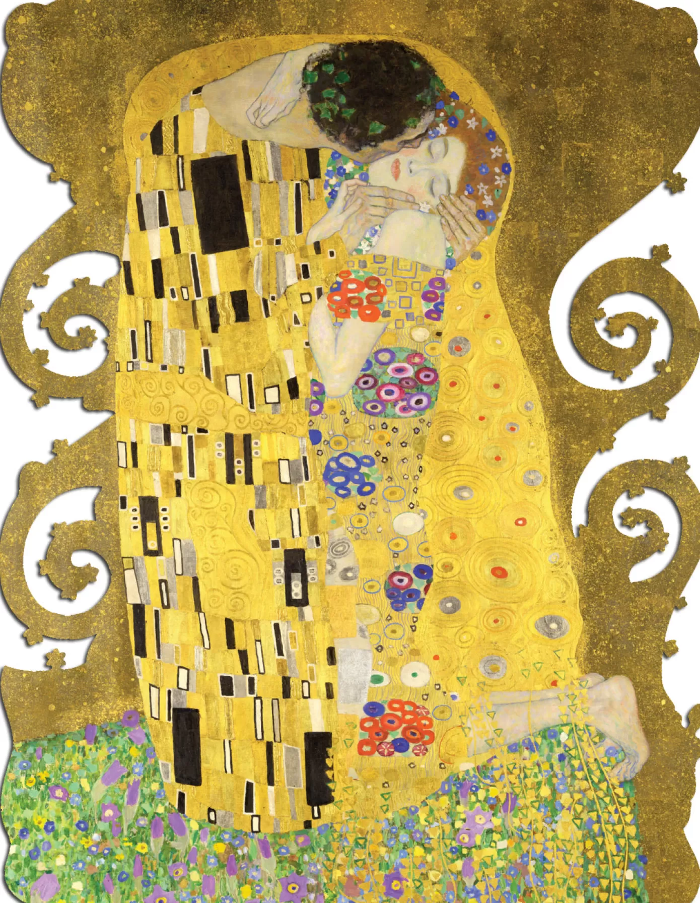 - Klimt The Kiss Wooden Jigsaw Puzzle<Artifact Puzzles New