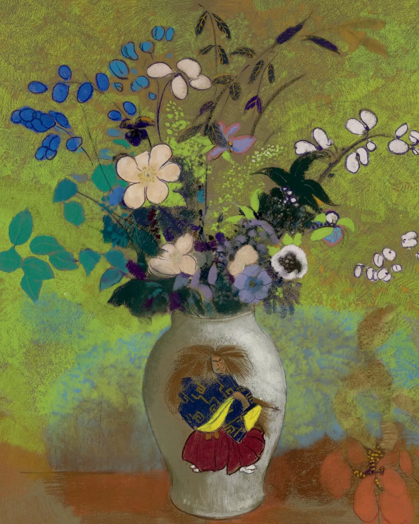 - Odilon Redon Japonais Vase Wooden Jigsaw Puzzle<Artifact Puzzles Shop