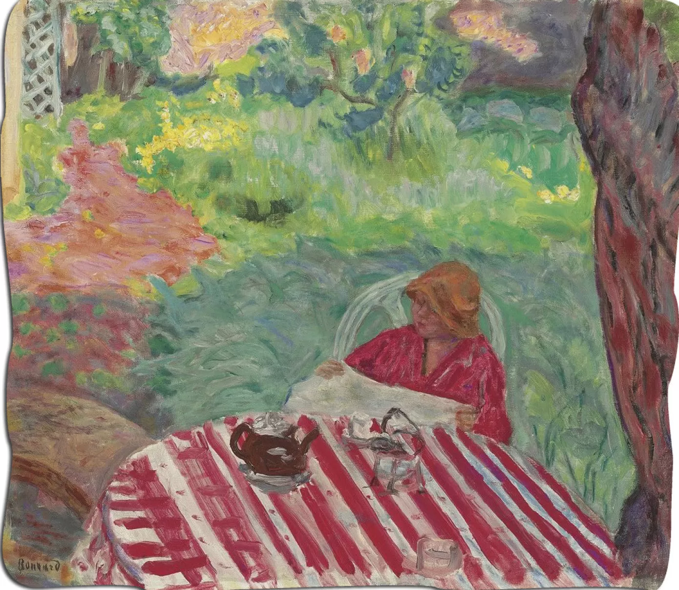 - Pierre Bonnard Under The Tree Wooden Jigsaw Puzzle<Artifact Puzzles Best