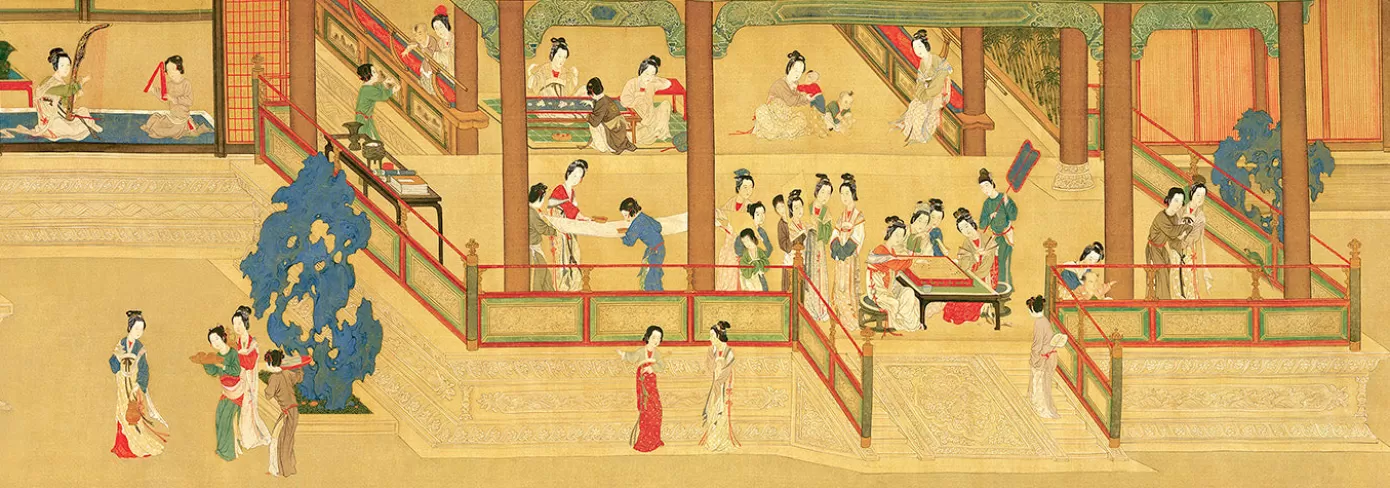 - Qiu Ying Han Palace Wooden Jigsaw Puzzle<Artifact Puzzles Clearance