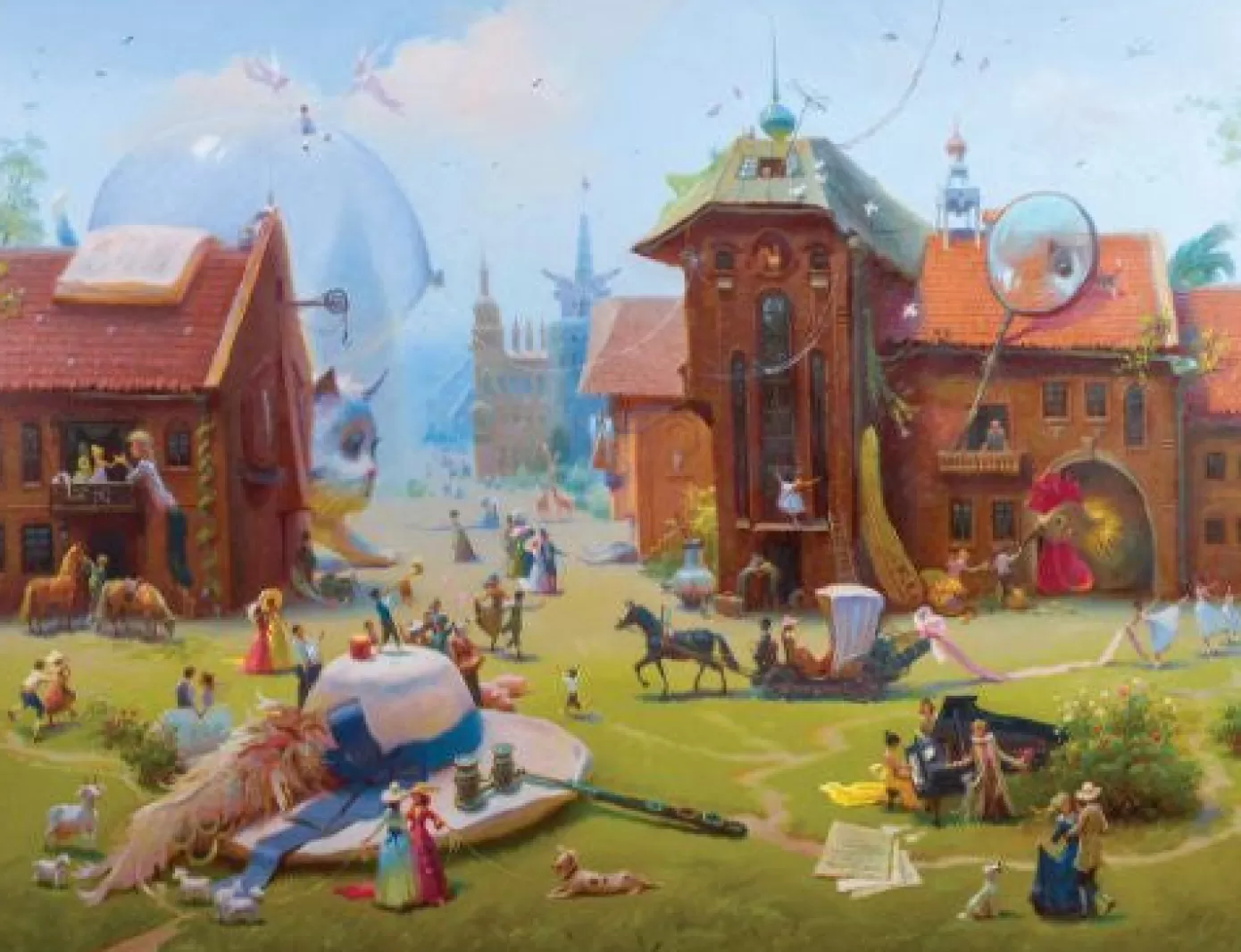 - Rekunenko Charming Village Wooden Jigsaw Puzzle<Artifact Puzzles Flash Sale