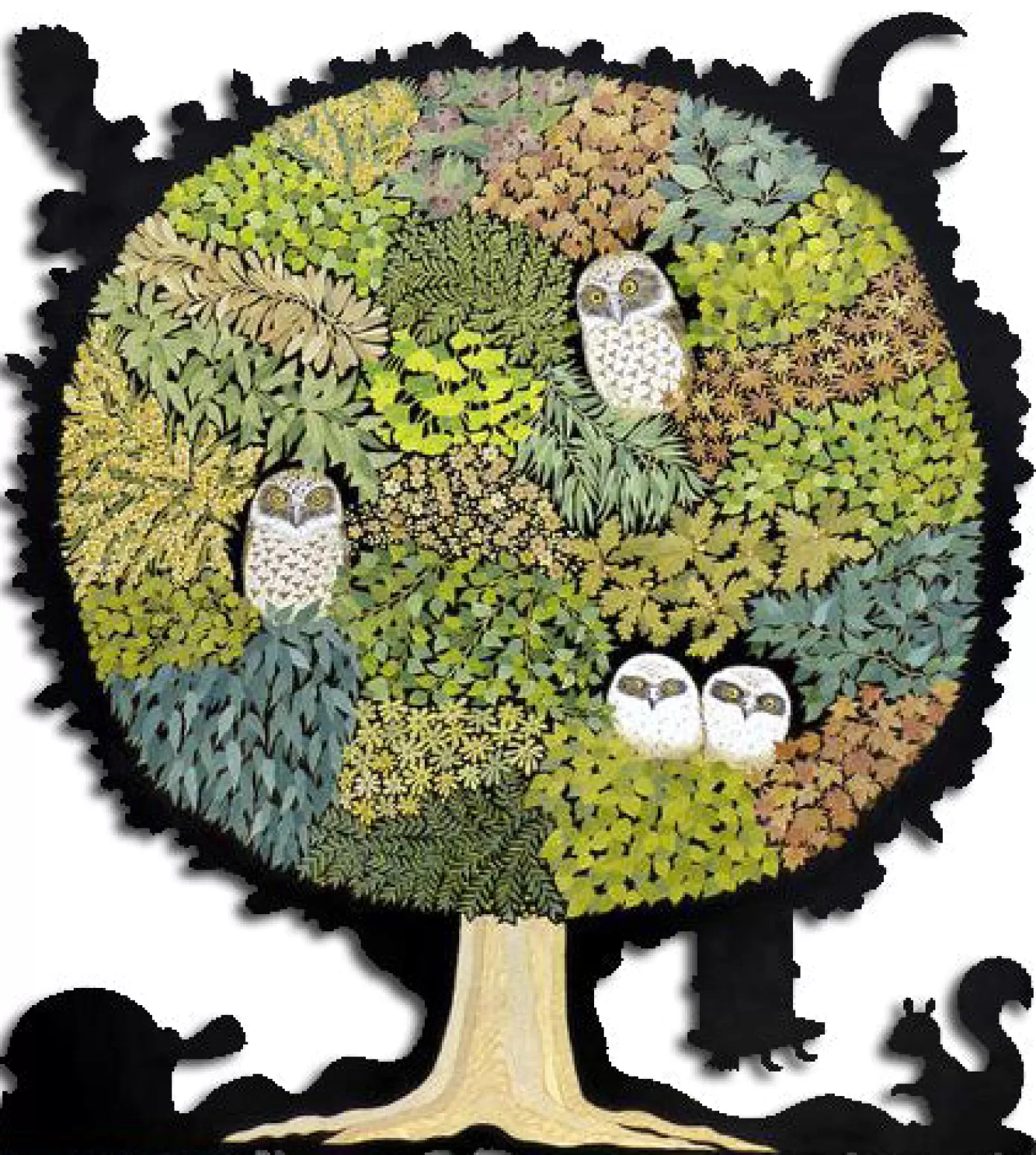 - Sandi Rigby Tree Of Wisdom Wooden Jigsaw Puzzle<Artifact Puzzles Store