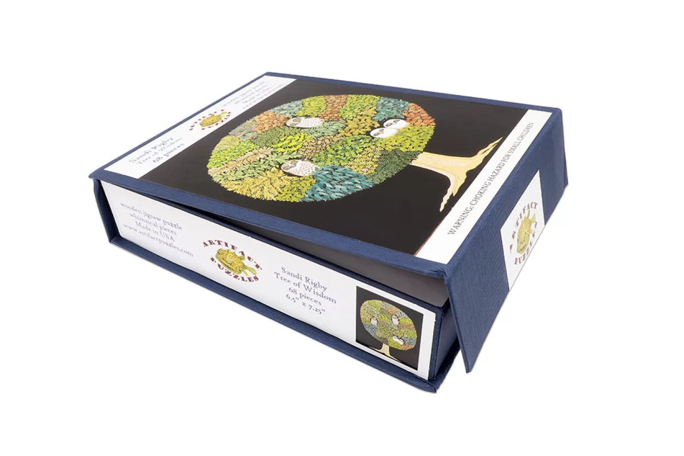 - Sandi Rigby Tree Of Wisdom Wooden Jigsaw Puzzle<Artifact Puzzles Store