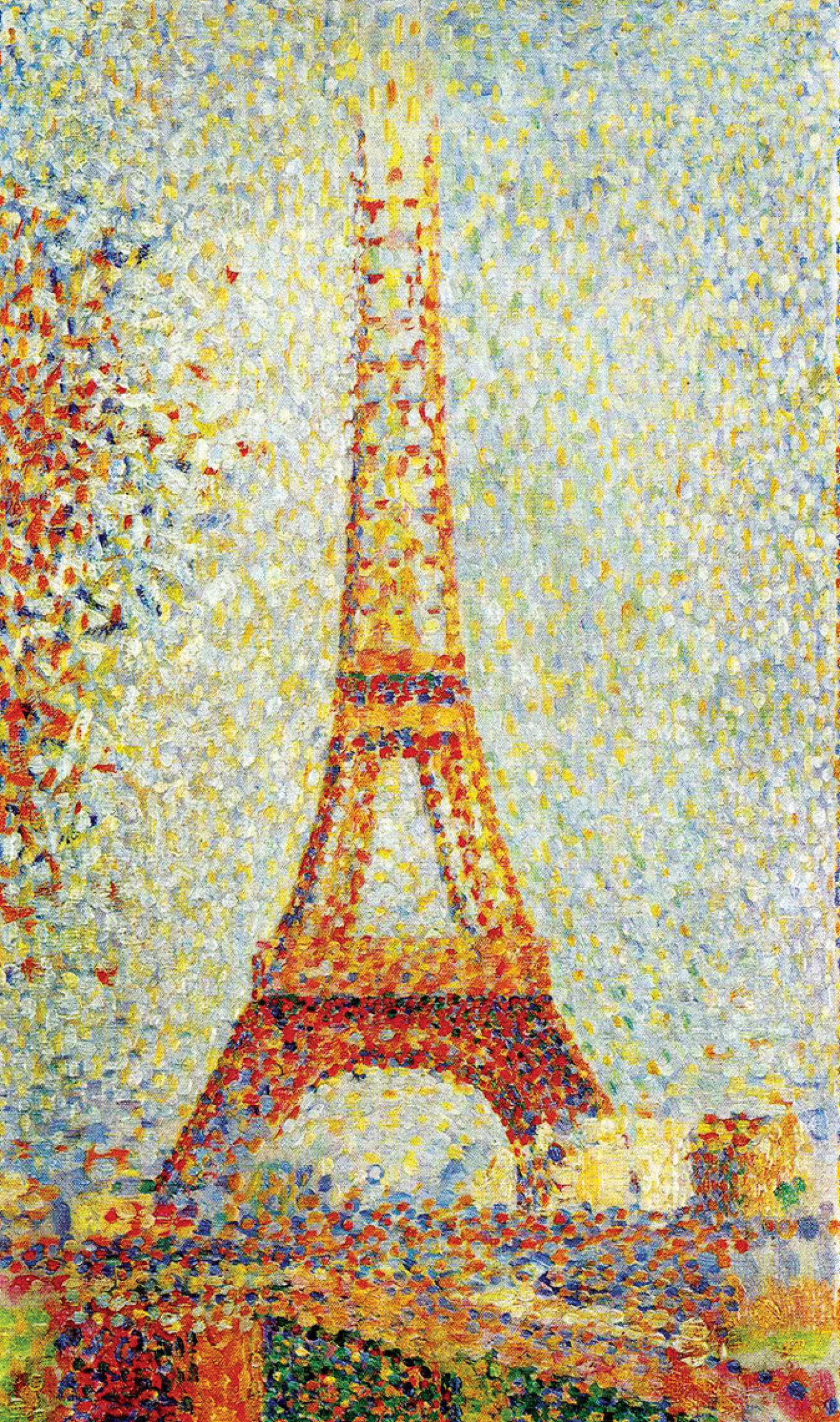 - Seurat Eiffel Tower Wooden Jigsaw Puzzle<Artifact Puzzles Online