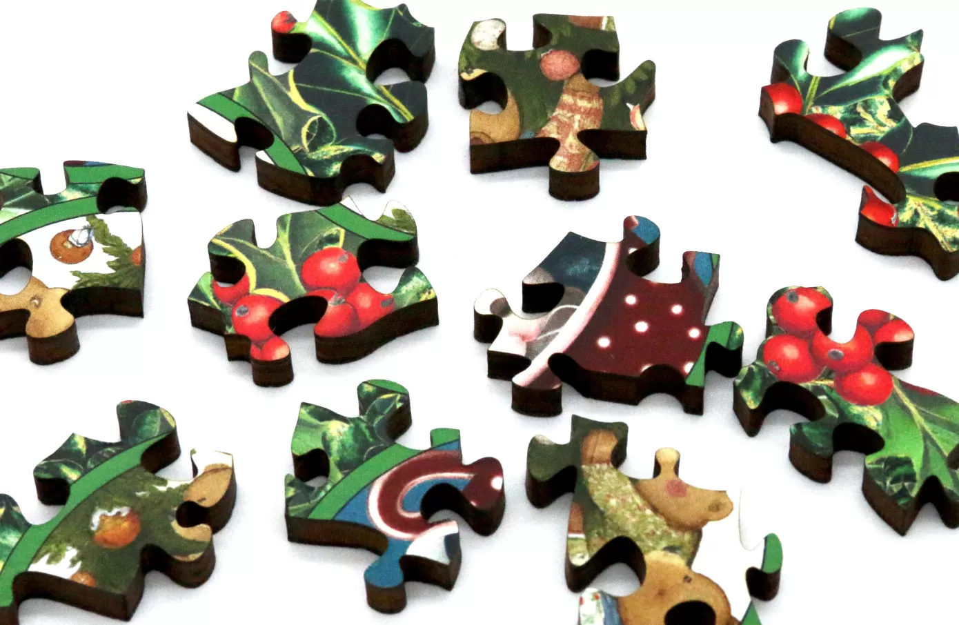 - Six Days Of Holiday Cheer Advent Calendar Wooden Jigsaw Puzzle<Artifact Puzzles Clearance