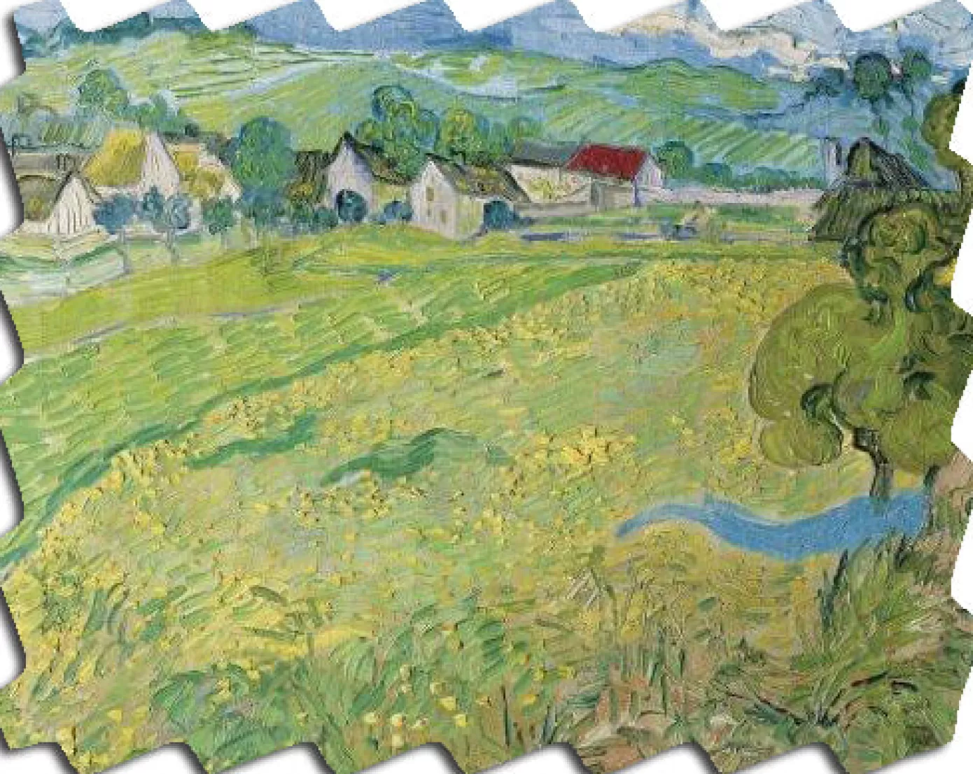 - Van Gogh Landscapes Double-Sided Wooden Jigsaw Puzzle<Artifact Puzzles Cheap