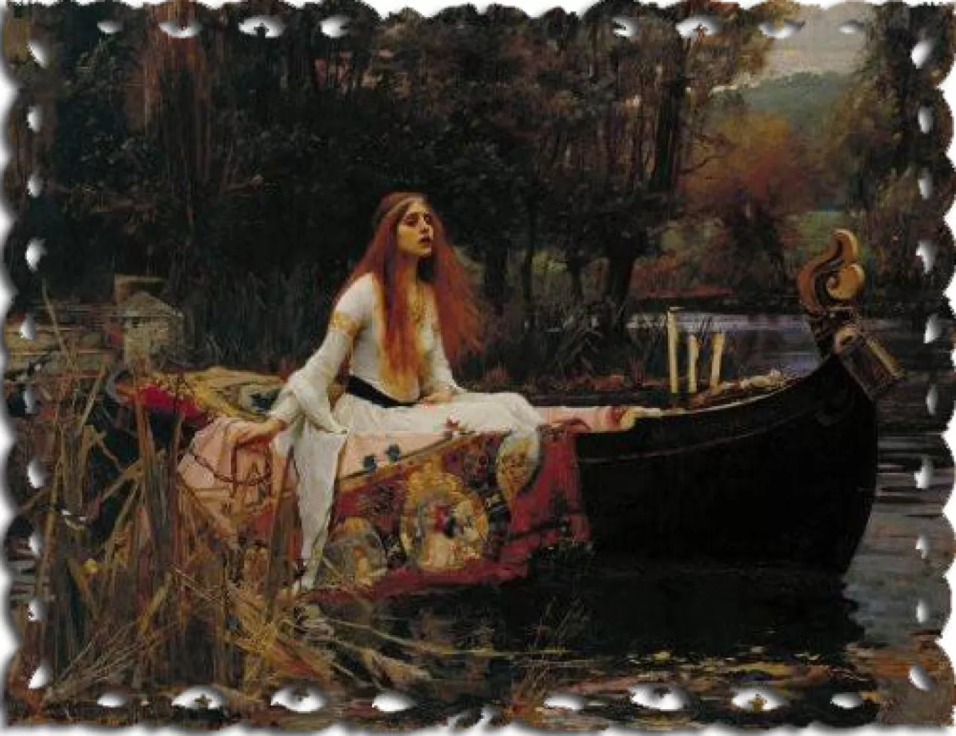 - Waterhouse Lady Of Shalott Wooden Jigsaw Puzzle<Artifact Puzzles Best Sale
