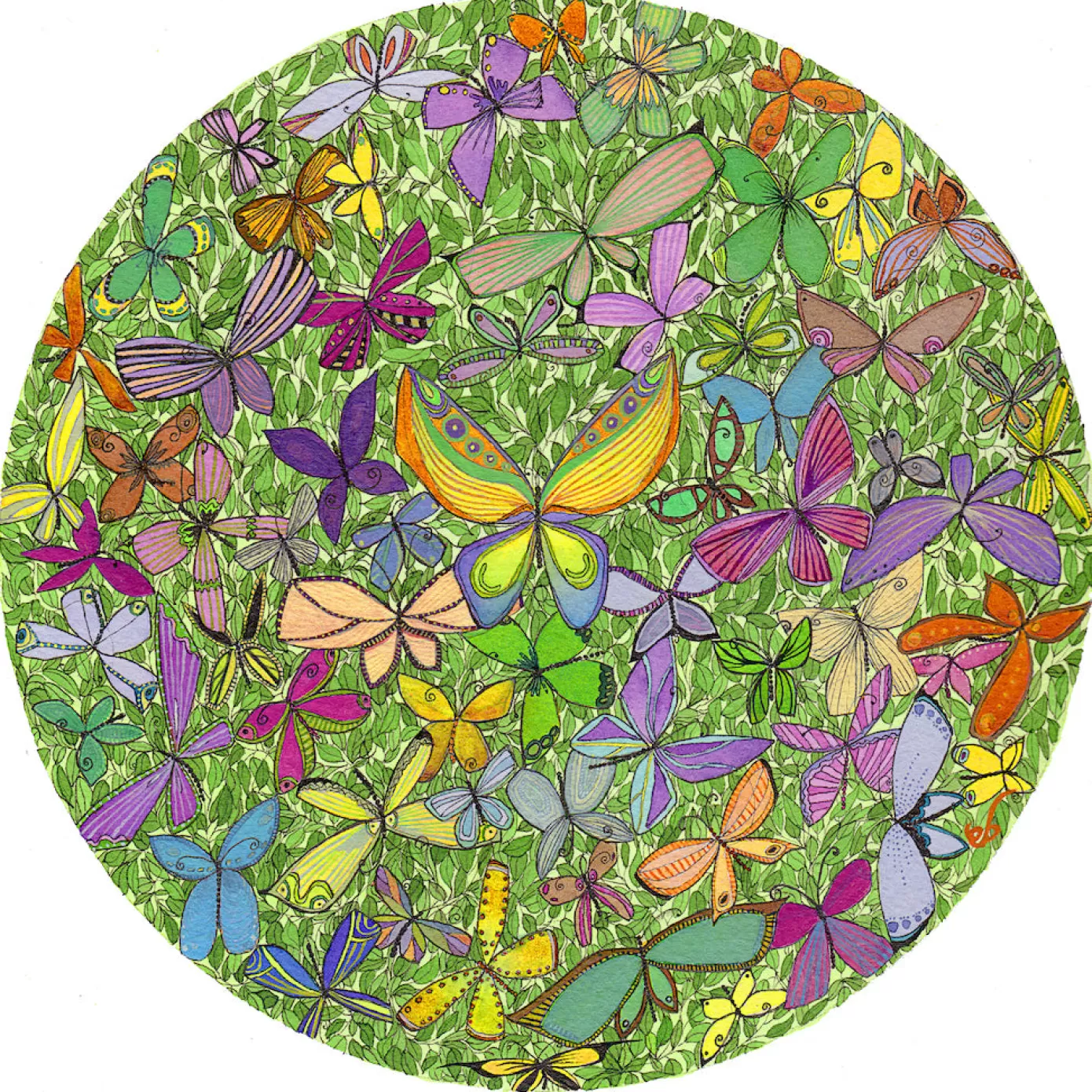 Ecru Puzzles - Eimear Brennan Freedom Within Wooden Jigsaw Puzzle<Artifact Puzzles Sale
