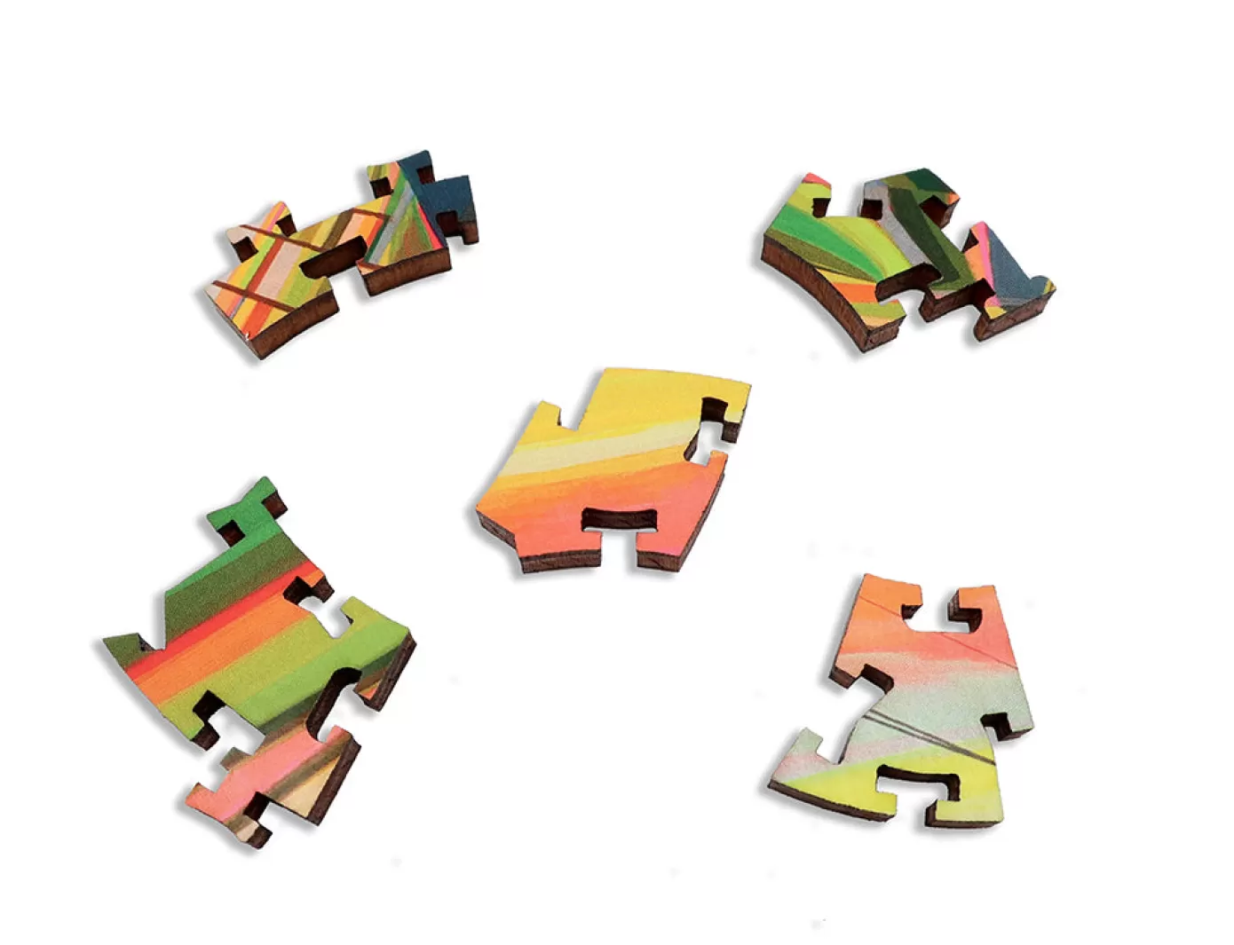 Ecru Puzzles - Grant Haffner Sunset On Old Montauk Highway Wooden Jigsaw Puzzle<Artifact Puzzles Best
