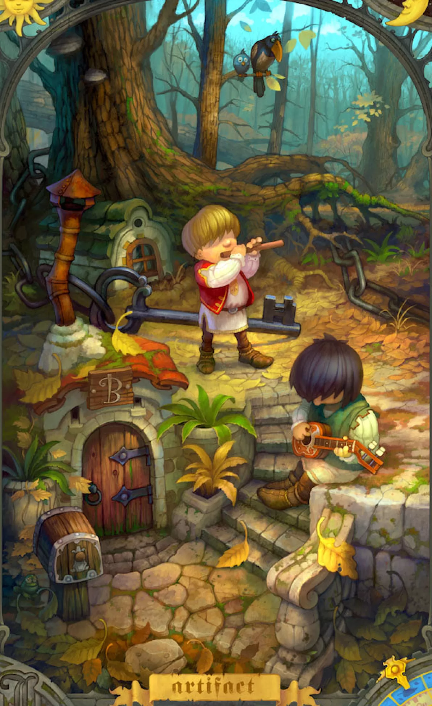 Ecru Puzzles - Jonik Sunny November Wooden Jigsaw Puzzle<Artifact Puzzles Shop