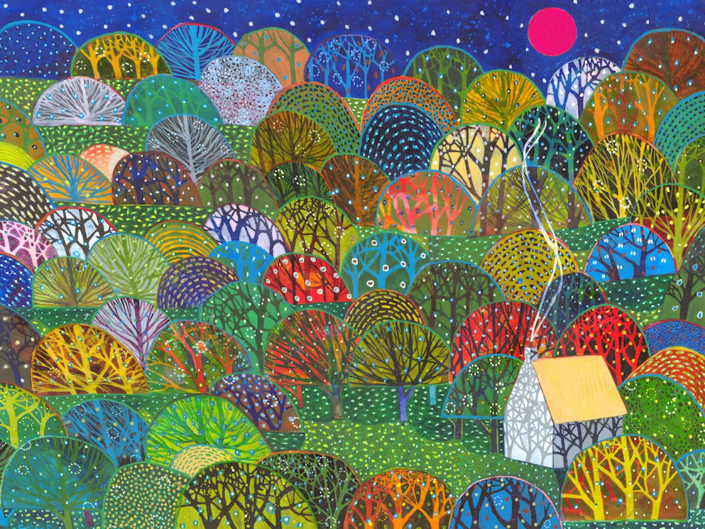 Ecru Puzzles - Richard Friend A Favorite Place Wooden Jigsaw Puzzle<Artifact Puzzles Online