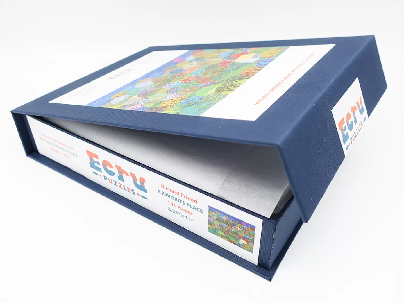 Ecru Puzzles - Richard Friend A Favorite Place Wooden Jigsaw Puzzle<Artifact Puzzles Online