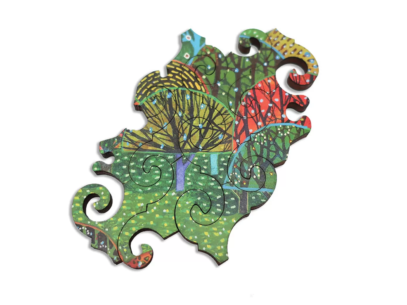 Ecru Puzzles - Richard Friend A Favorite Place Wooden Jigsaw Puzzle<Artifact Puzzles Online