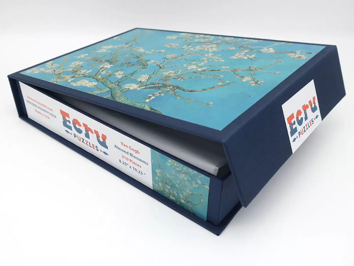 Ecru Puzzles - Van Gogh Almond Blossoms Wooden Jigsaw Puzzle<Artifact Puzzles Hot