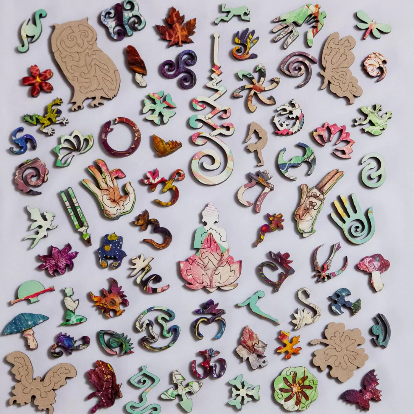Stumpcraft Puzzles - Monique Munoz We Are The Lotus Kids Wooden Jigsaw Puzzle<Artifact Puzzles Cheap