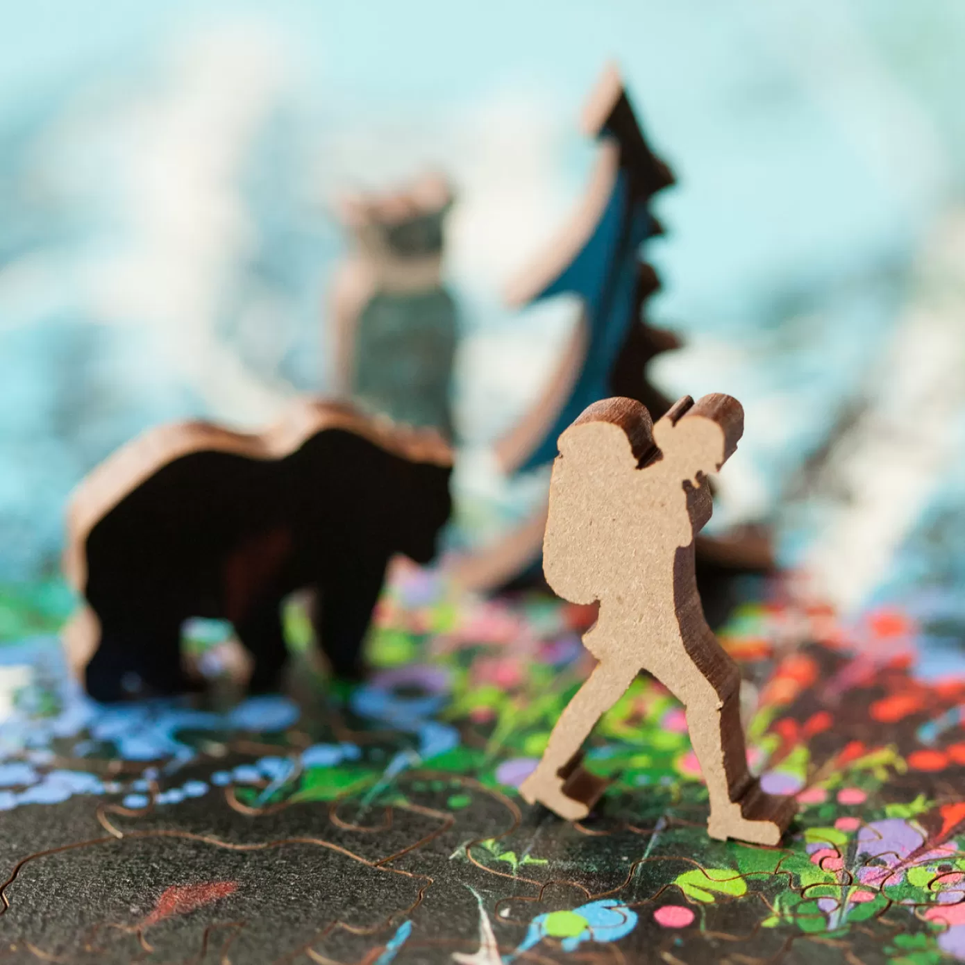 Stumpcraft Puzzles - Serge Dube I Will Go There Wooden Jigsaw Puzzle<Artifact Puzzles New
