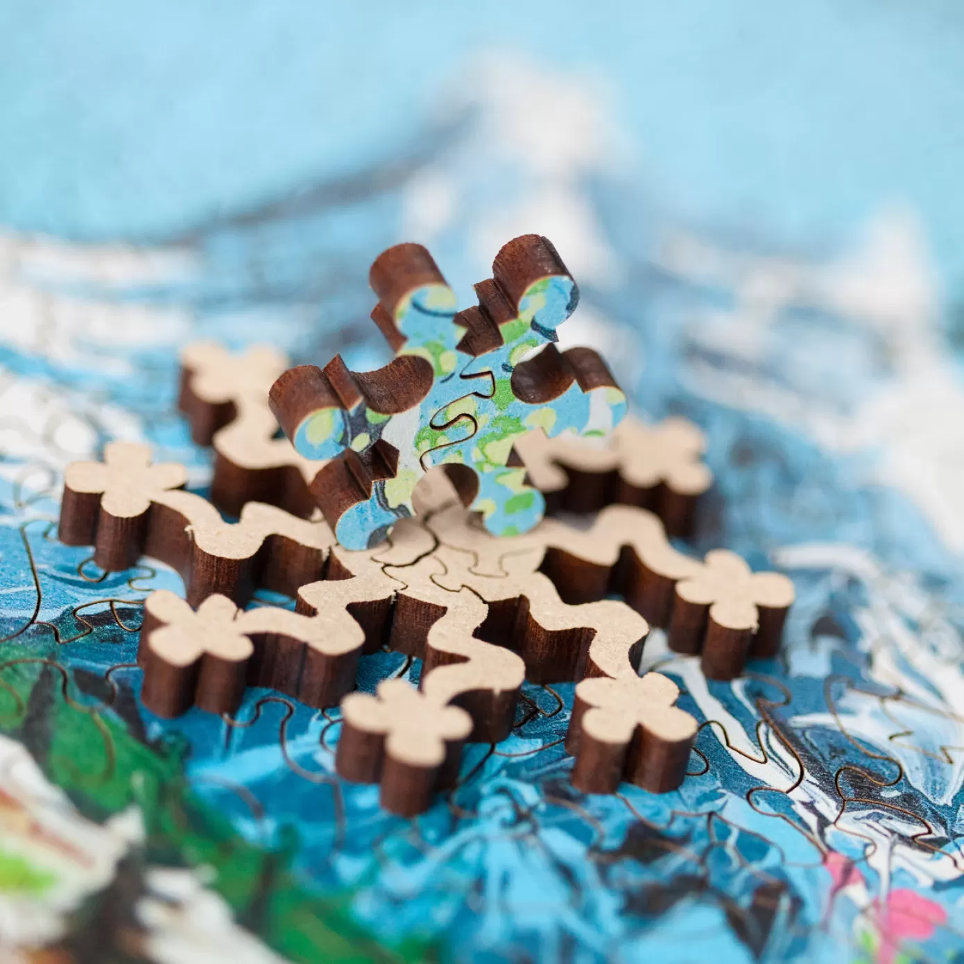 Stumpcraft Puzzles - Serge Dube I Will Go There Wooden Jigsaw Puzzle<Artifact Puzzles New